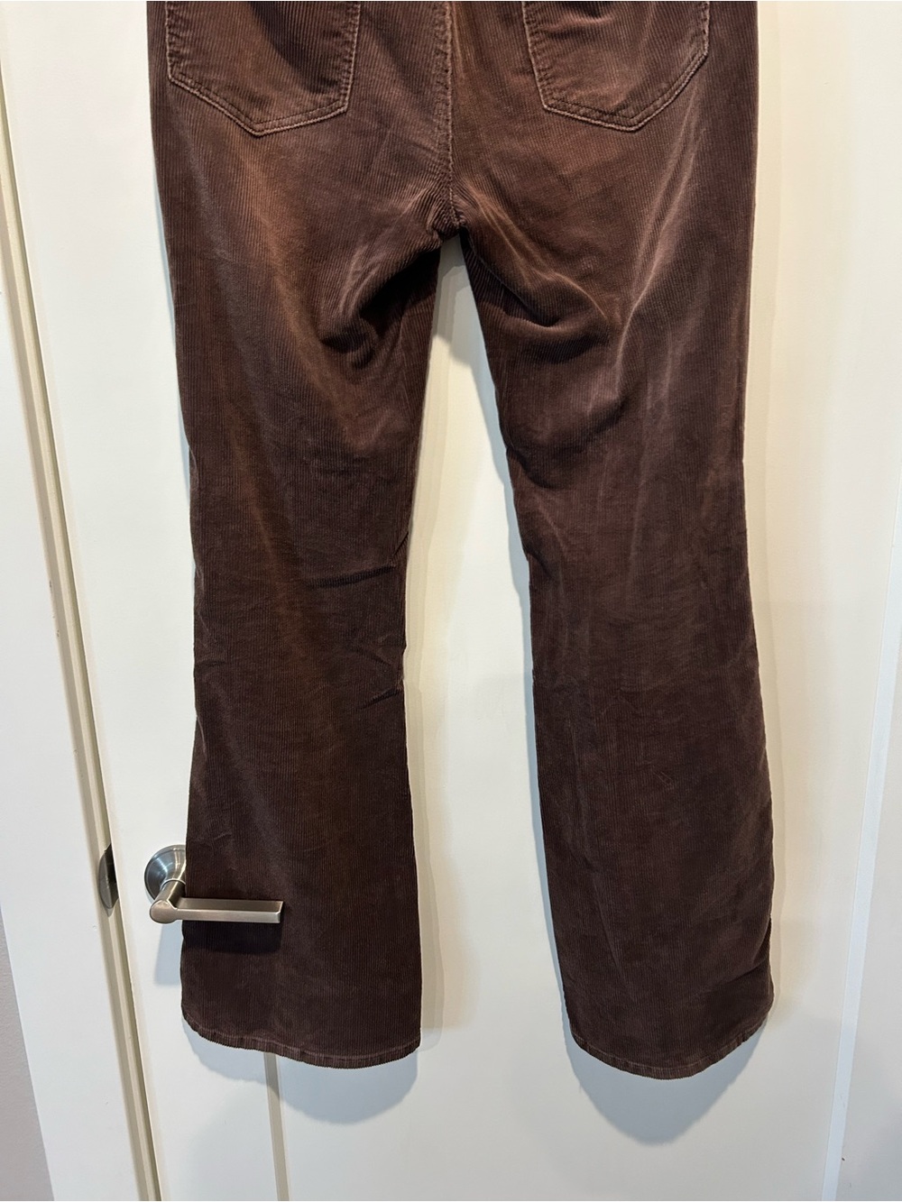 Pilcro Low-Rise Corduroy Flare Jean - Picture 12 of 13